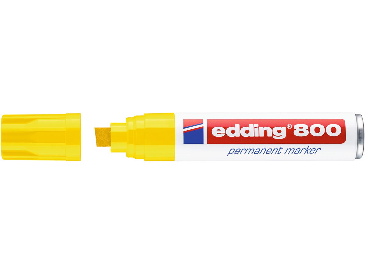 EDDING Permanent Marker 800 4-12mm 800-5 giallo (4004764053995)