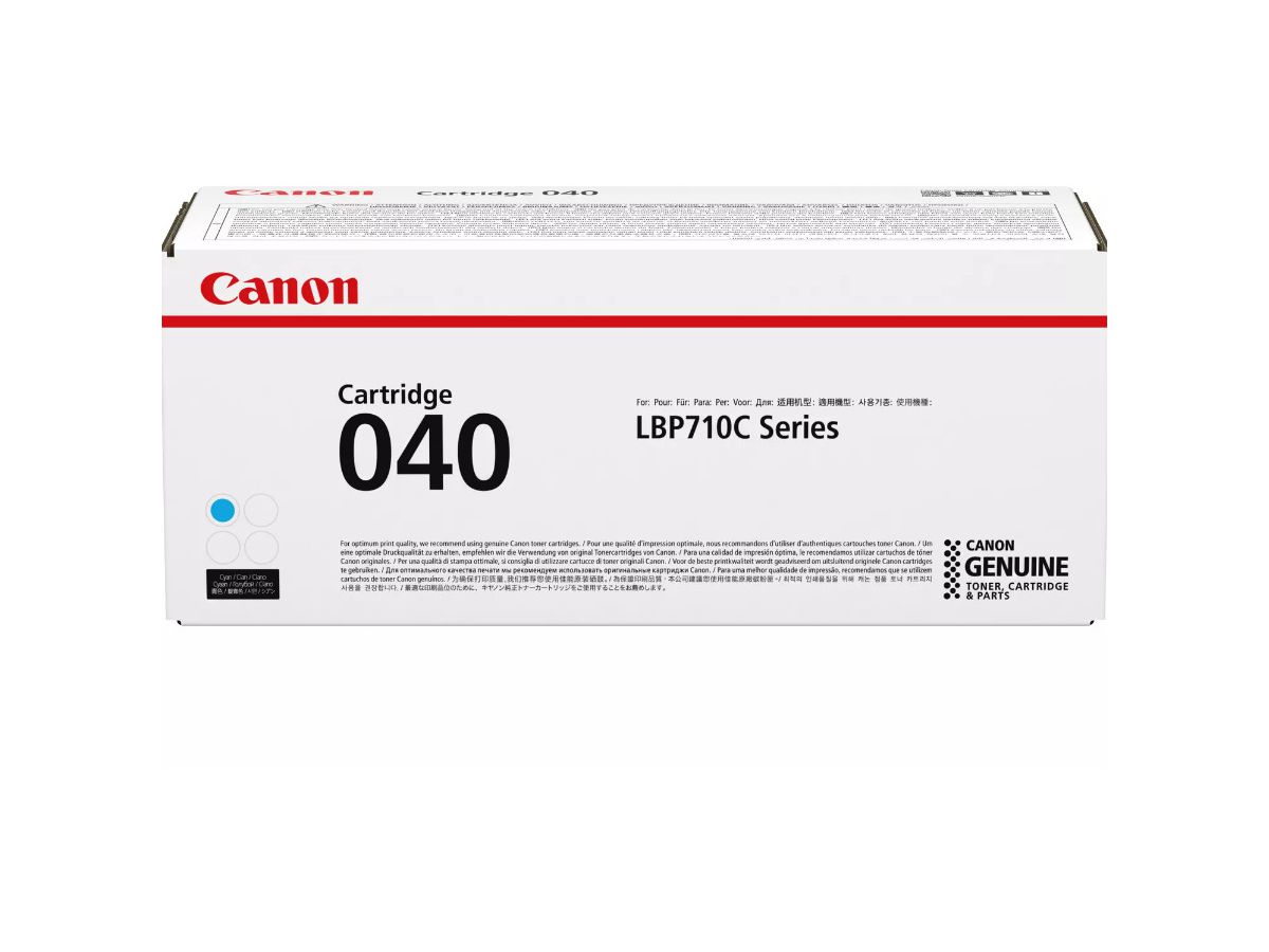 CANON Modulo di toner 040 cyan 0458C001 LBP 710Cx/712Cx 5400 pagine (4549292058222)