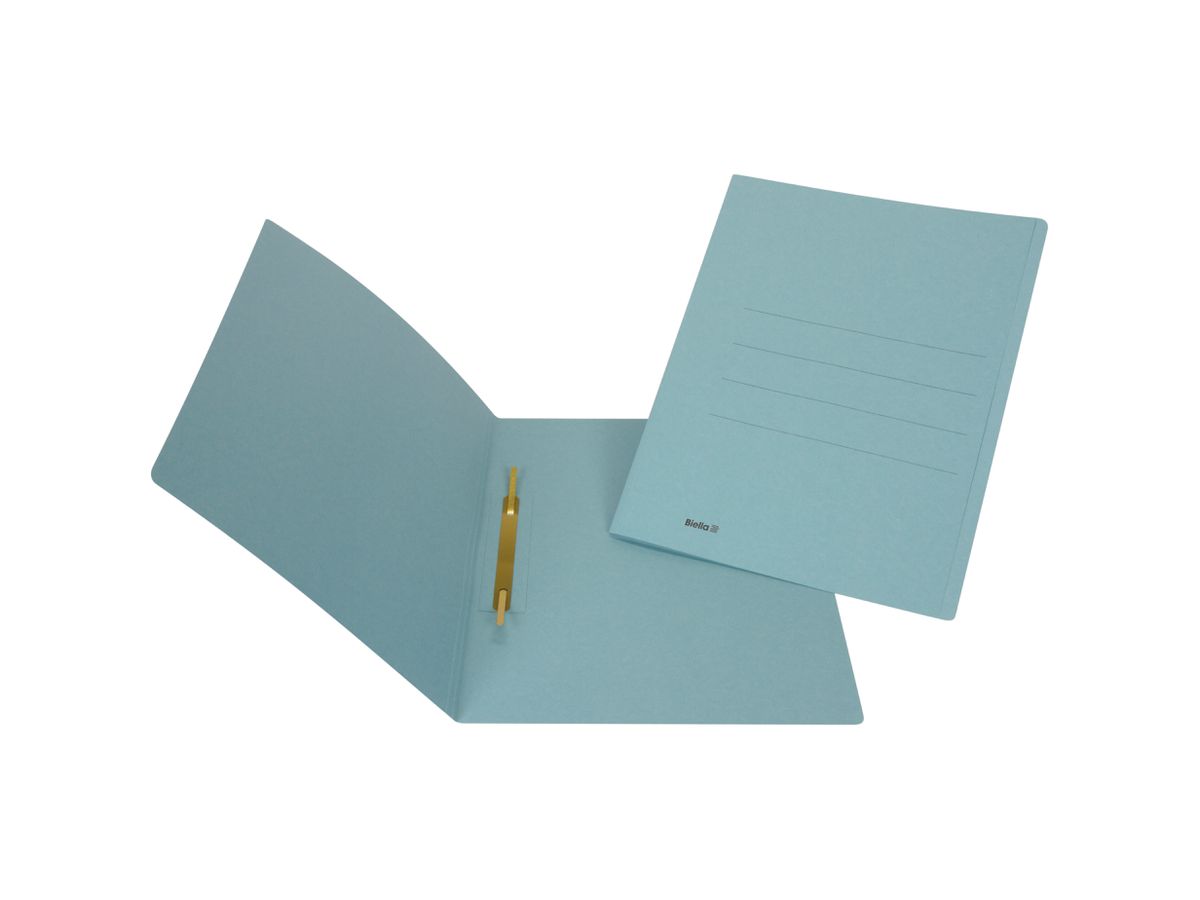 BIELLA Einlagemappe m. Heftzunge A4 25040305U blau 240g/m2 50 Stück (7611365216857)