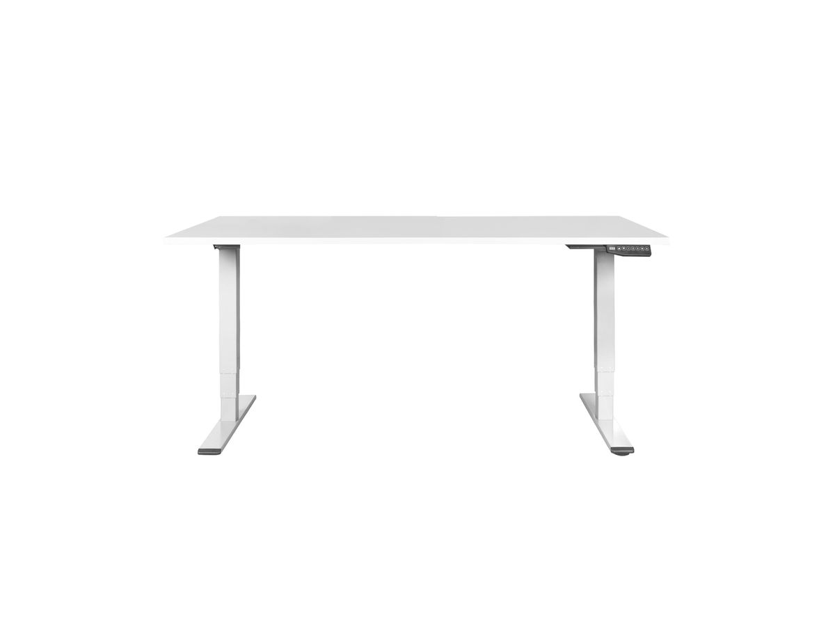 CONTINI Table de bureau 160x80cm 103259 blanc/blanc, ET225E (9470103259000)