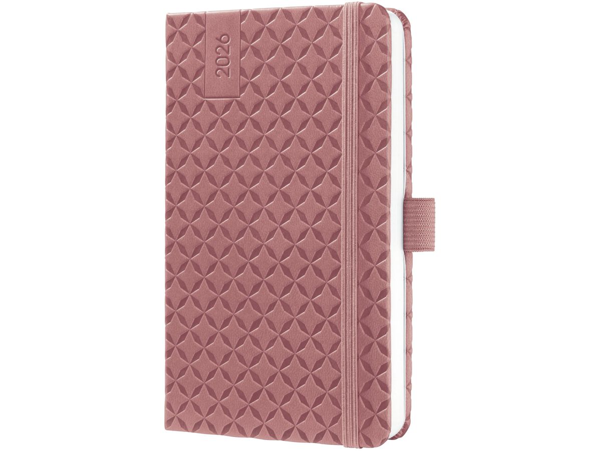 JOLIE Agenda Flair 2026 J6128 1W/2S dusty red ML A6 (4004360776076)