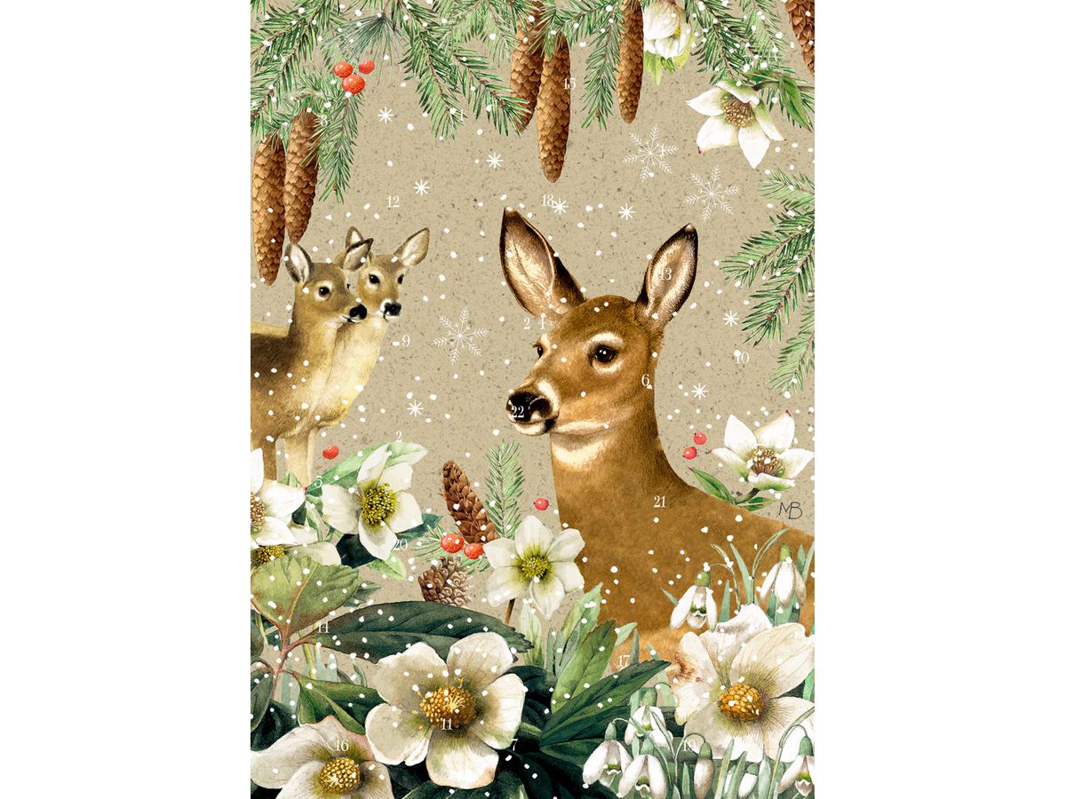 COPPENRATH A5 Adventskalender 95283 Zauber der Winternatur (4050003952833)
