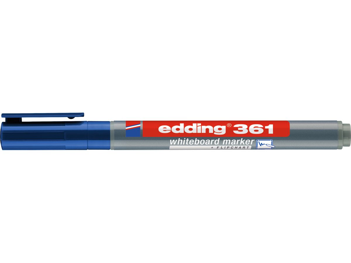 EDDING Boardmarker 361 1mm 361-3 bleu (4004764104581)