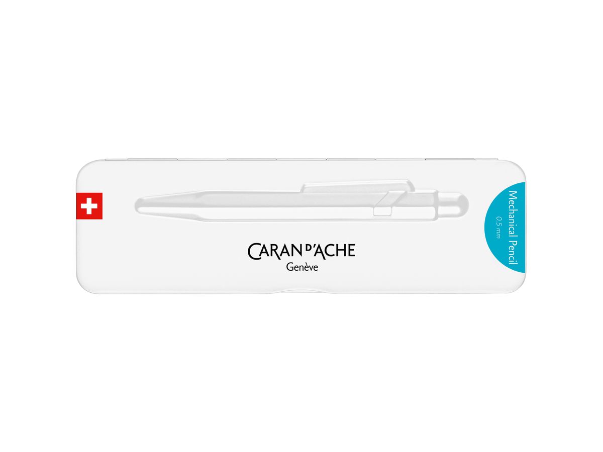 CARAN D'ACHE Porte-mines 849 Colormat-X 844.681 turquoise, Slimpack (7630002353489)