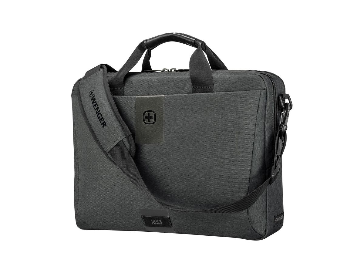 WENGER MX ECO Brief 16 Inch 612263 Laptop Briefcase Charcoal (7613329169612)