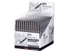 UNI-BALL Fineliner Pin PIN-200(S) Black 12P schwarz 12 Stück (4902778234594)