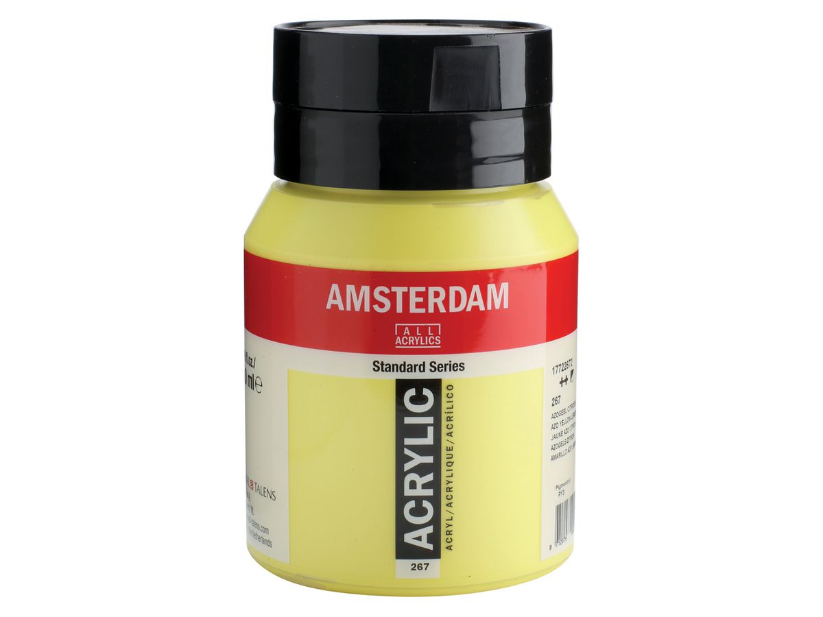 AMSTERDAM Peinture acrylique 500ml 17722672 jaune 267 (8712079044121)