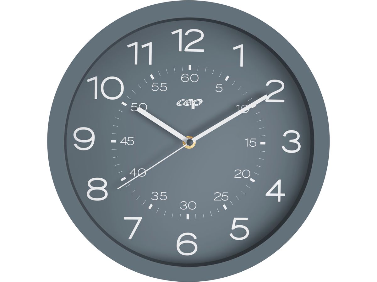 CEP Orologio a parete 820M 30cm 2008210201 taupe, magnetico (3462159015408)