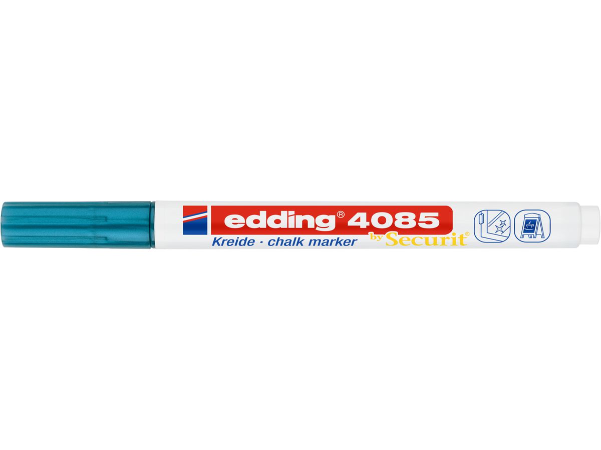 EDDING Chalk Marker 4085 1-2mm 4085-073 bleu-metallic (4057305036636)