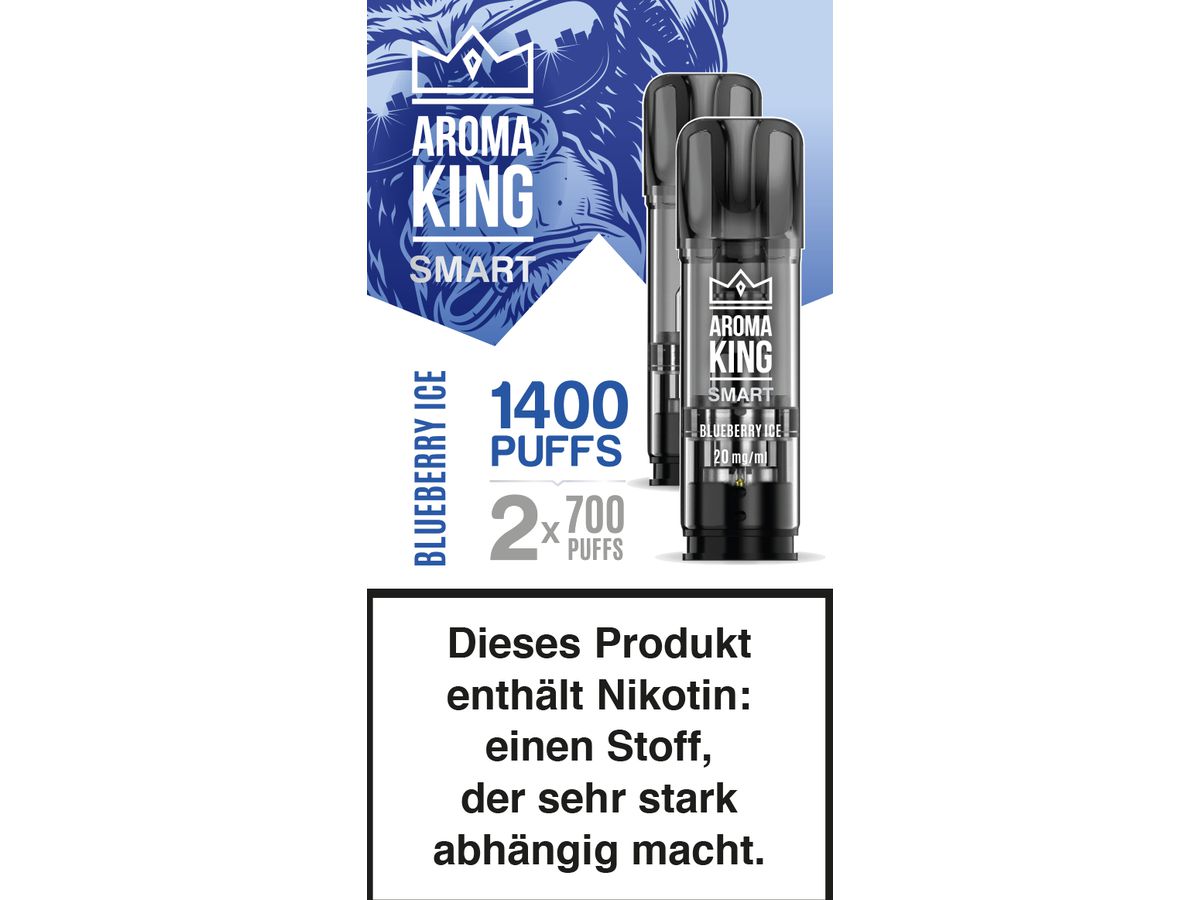 AROMA KING Smart 2 Pods 0170034 Blueberry Ice 20mg (5905909059584)