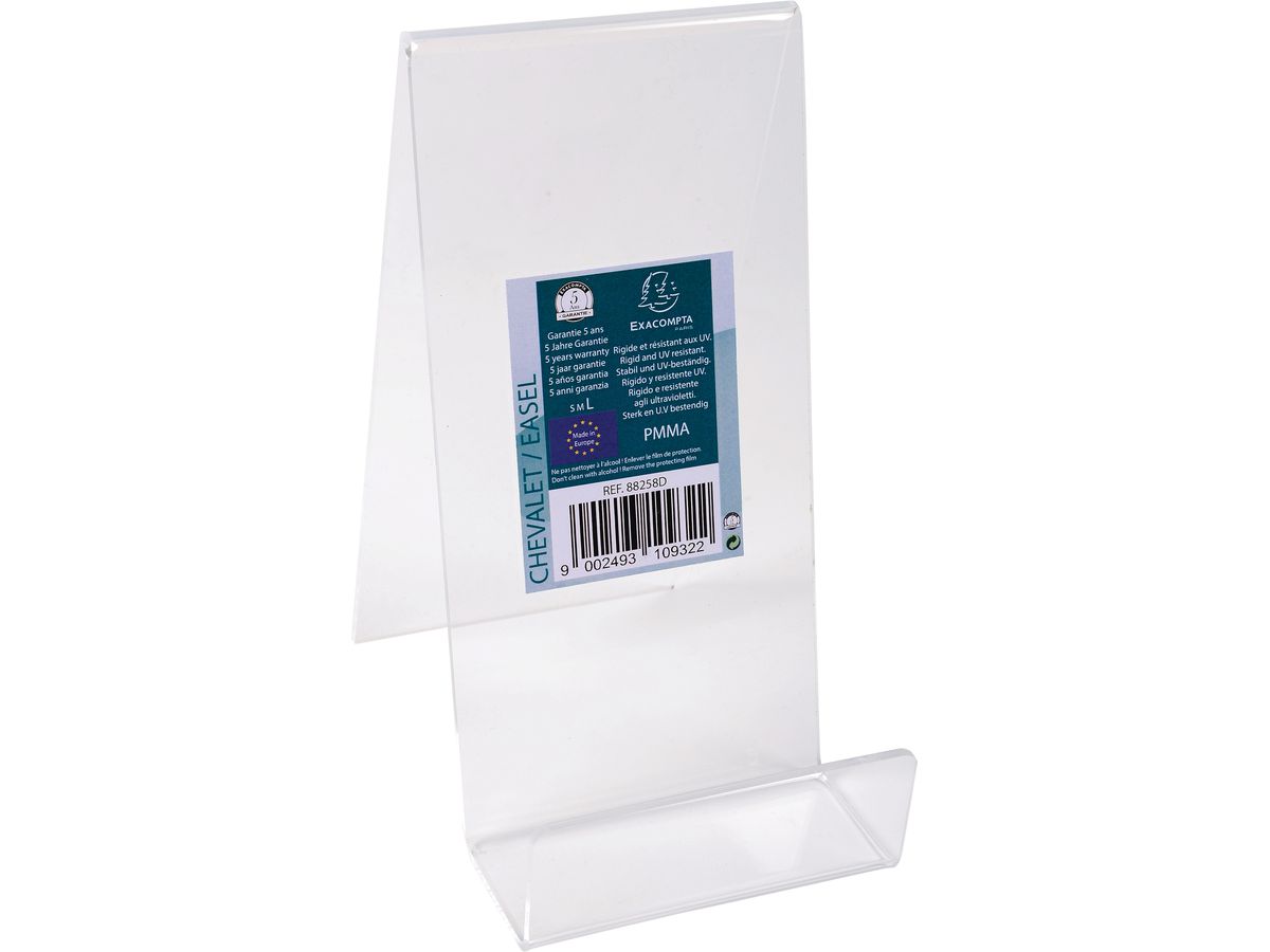 EXACOMPTA Prospekthalter L 88258D transparent 100x110x151mm (9002493109322)