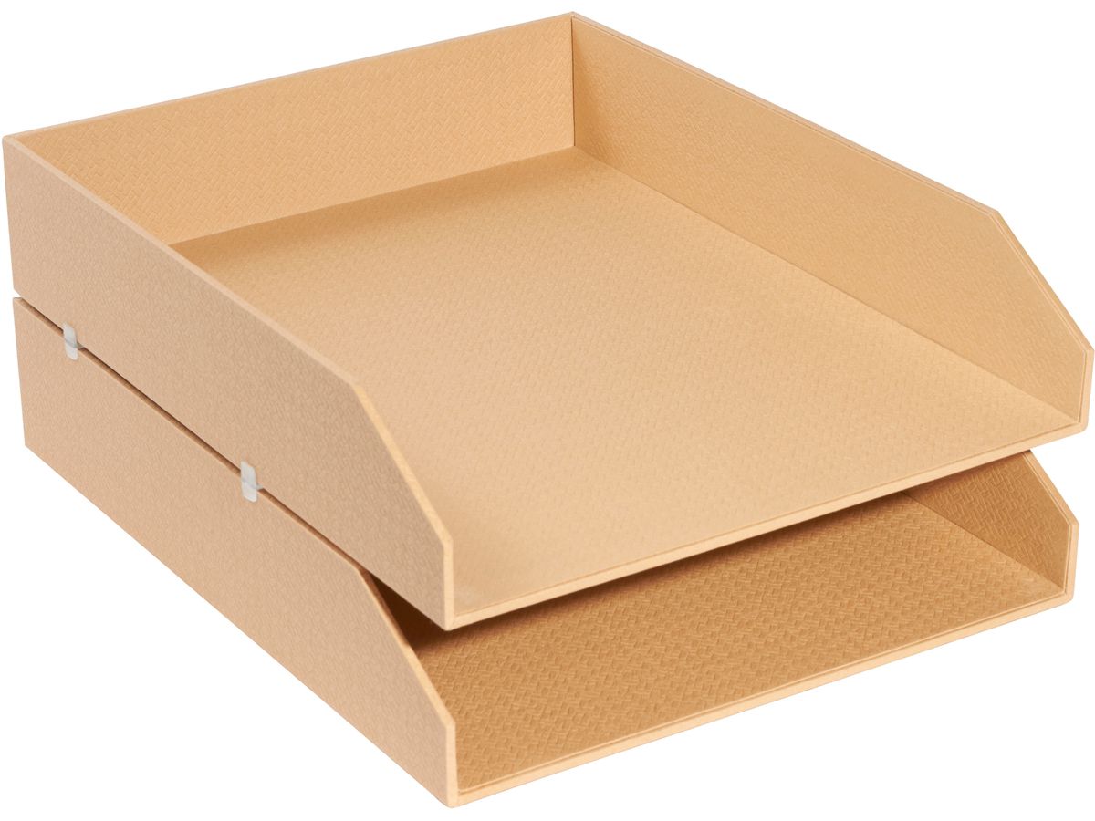 EXACOMPTA Briefkorb OfficeByMe A4+ 14602E 2er-Set, beige (3130630146025)