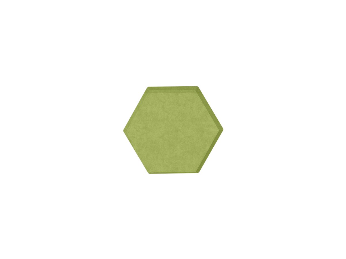 SUONO Wandelement 16x14x5cm 3116.M09.1300 TILES 3D, HEXA, grün 10 Stk. (7640439764970)
