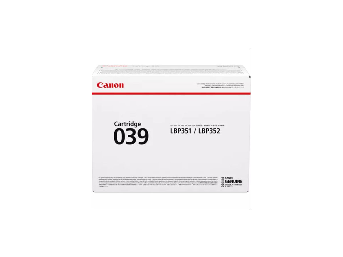 CANON Modulo di toner 039 nero 0287C001 LBP 351x/352x 11'000 pagine (4549292031485)