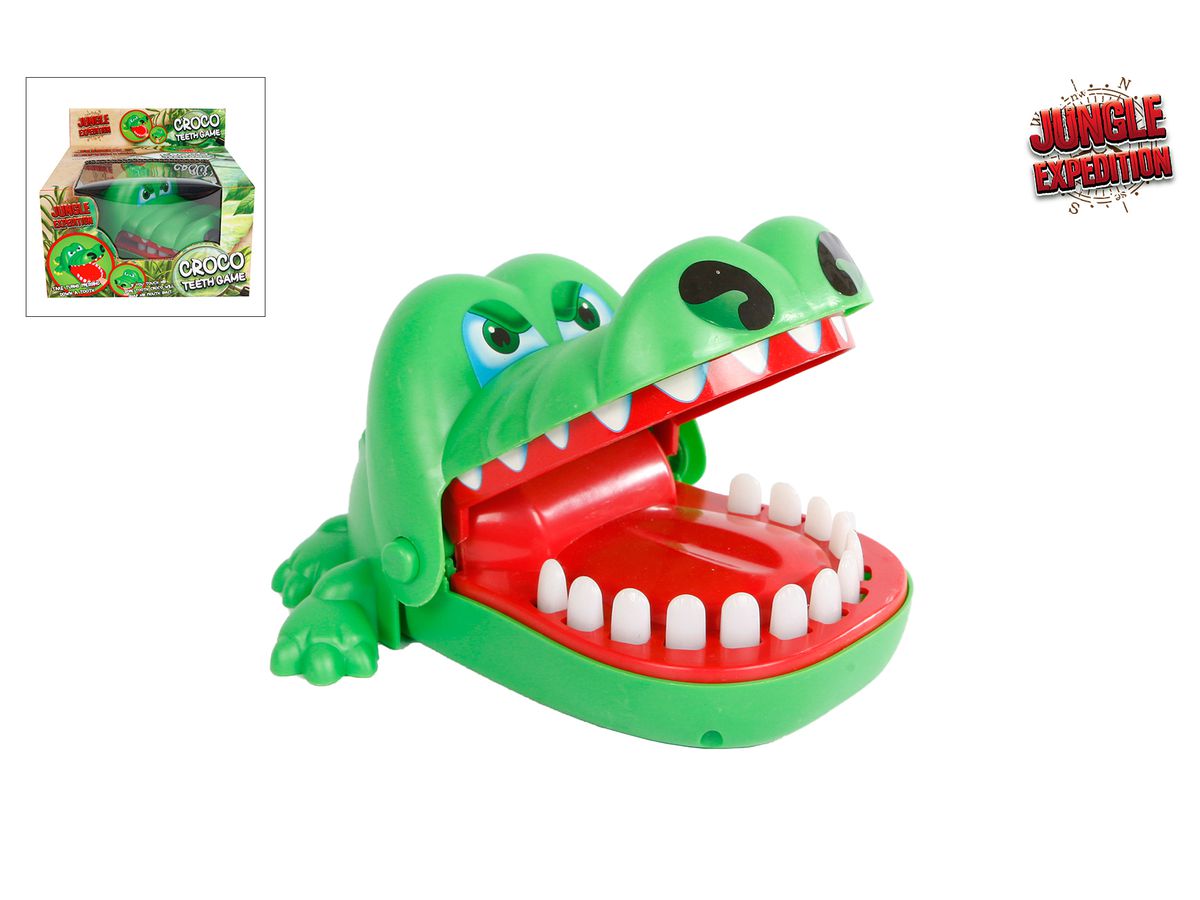 ROOST Jungle Expedition 570369 Krokodil 16x13.5x8.5cm (8713219452578)