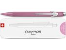 CARAN D'ACHE Stylo à bille 849 Colormat-X 849.591 rose, Slimpack (7630002351768)