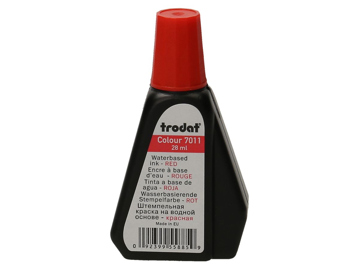 TRODAT Colore del timbro 28ml 22025R rosso (0092399558859)