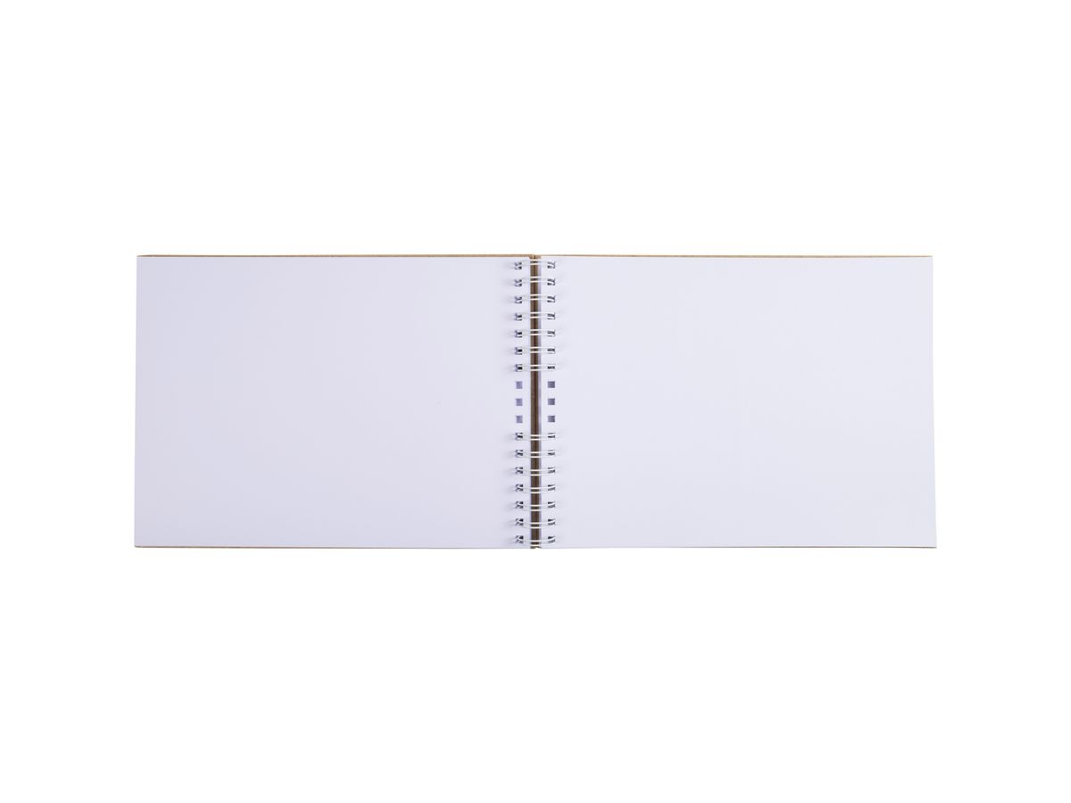 EXACOMPTA Album spirale 32x22cm 16234E blanche 50pages (3130630162346)
