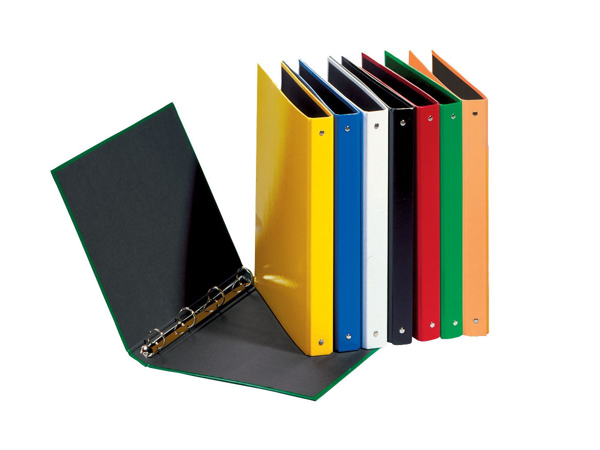 PAGNA Calssif. ad annelli A4 20605-03 rosso 4 annelli/35mm (4009212409317)