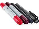 COPIC Marker Ciao 22075641 Doodle pack Red 4 pezzi (4511338053836)