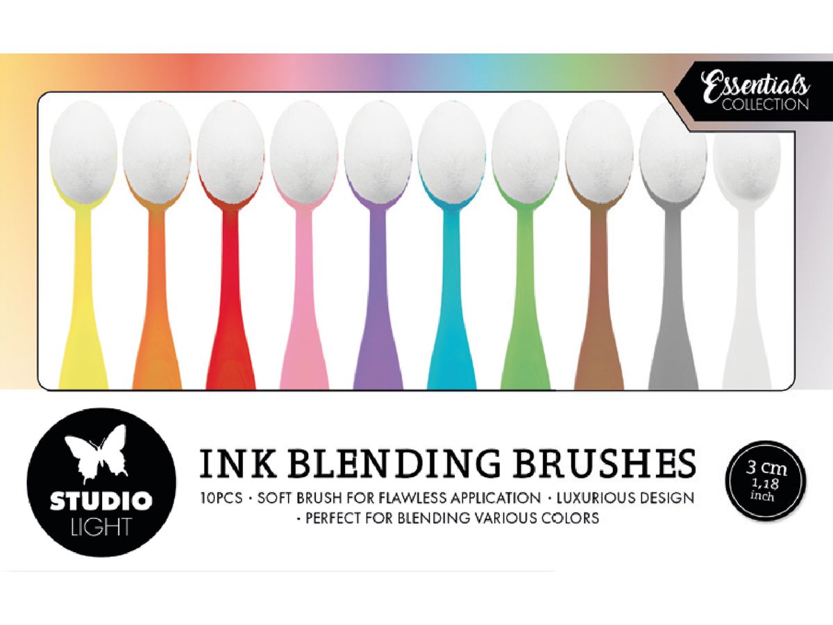 SIZZIX Pennello miscel. 27.4x17x2.5cm BBRU08 dimensione testa 3 5 pz. (8713943147047)