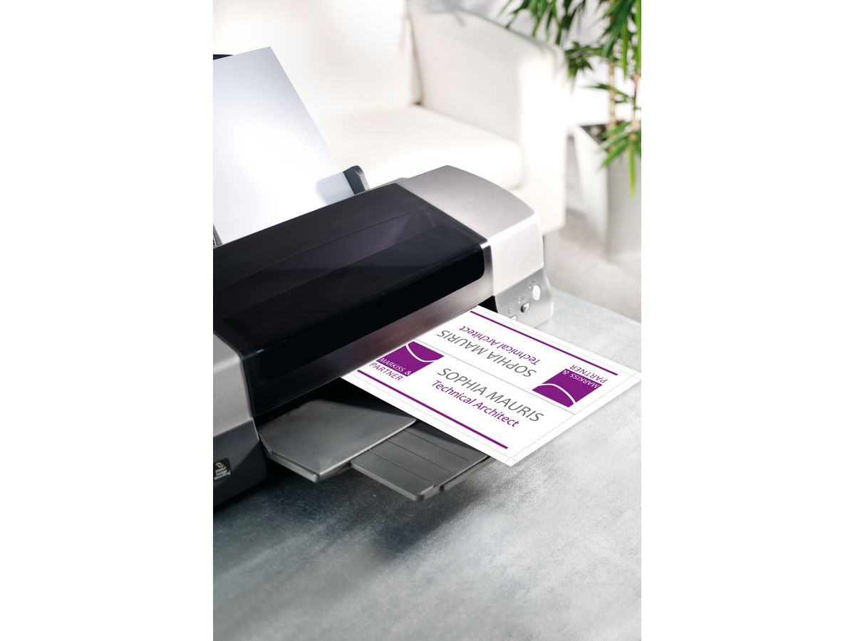 SIGEL Cartes table 94x42mm DP046 blanc, 185g 80 pcs. (4004360937057)