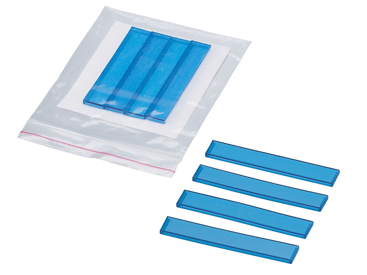 STYRO Dossier inscription styrokay 10-986.35 bleu 7.4cm 10 pcs. (7612176113595)