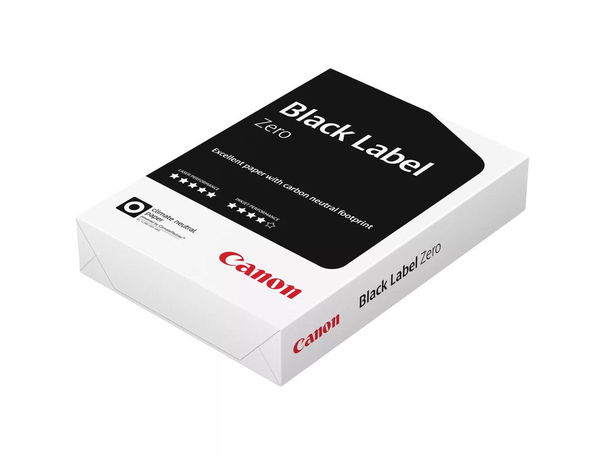 CANON Papier Black Label zero A4 9808A016A FSC, 80g 500 feuilles (8713878000615)