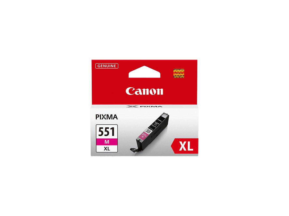 CANON Tintenpatrone XL magenta CLI-551XLM PIXMA MG5450 11ml (4960999904924)