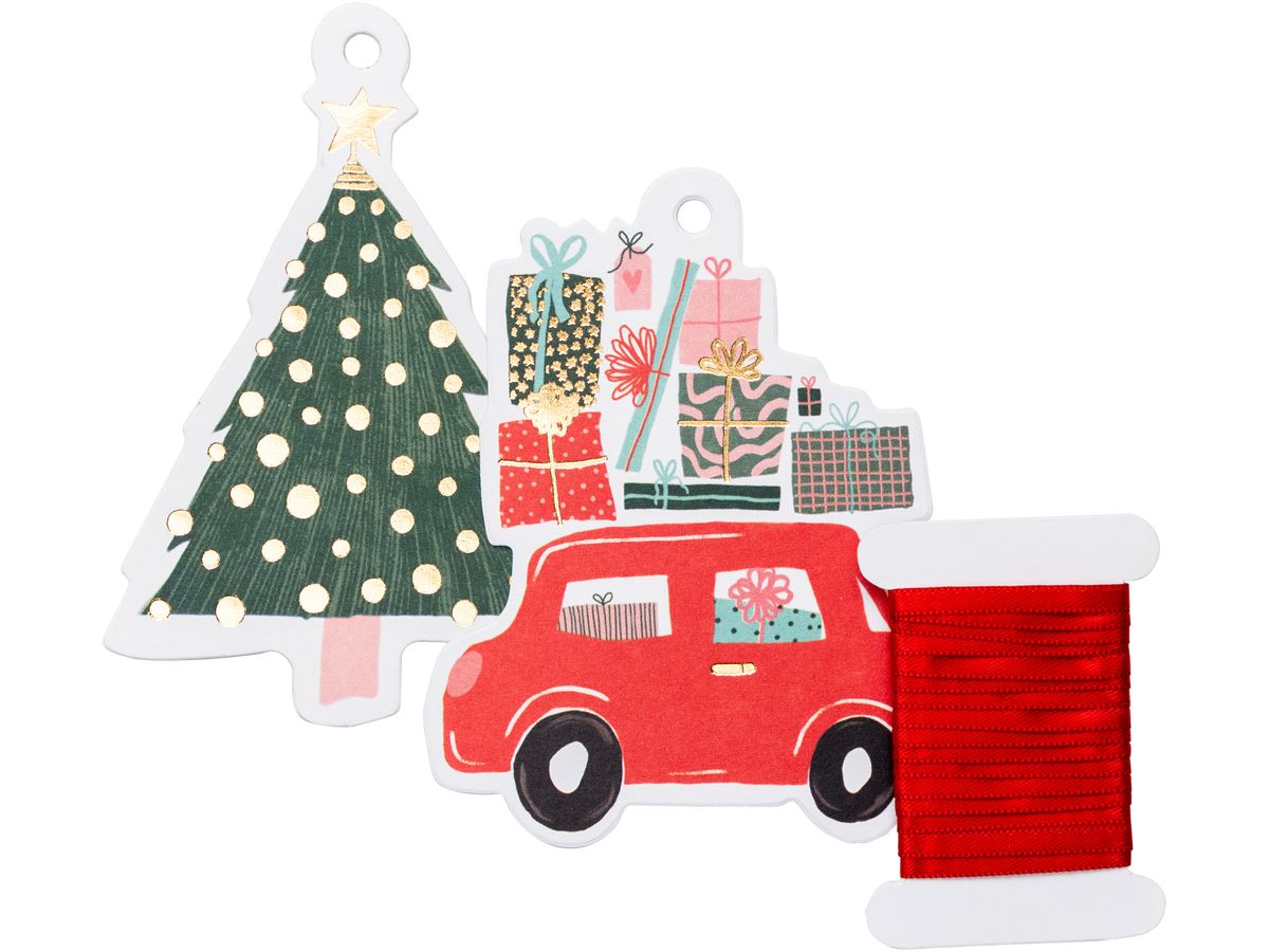 STEWO Geschenkanhänger Anette 2581512720 rot (7630050889213)