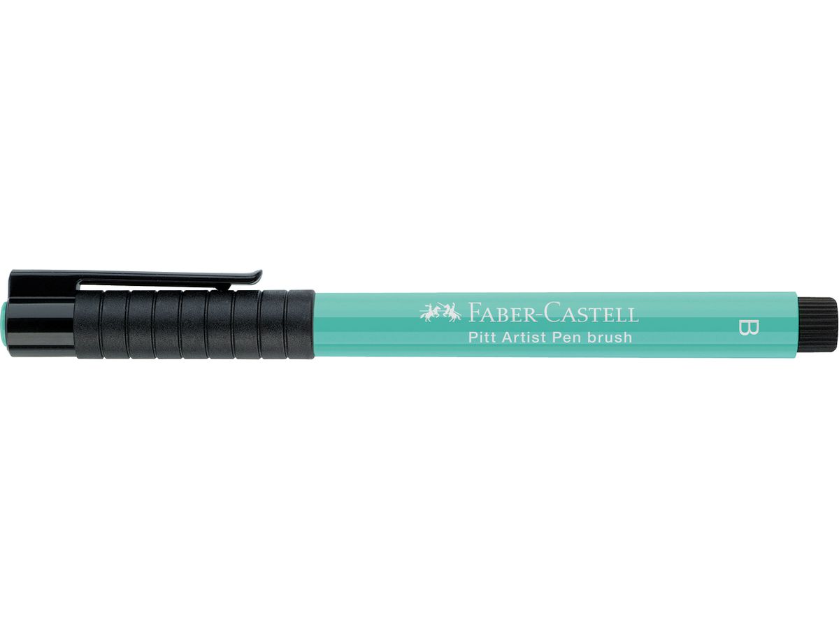 FABER-CASTELL Pitt Artist Pen Brush 2.5mm 167561 phthalo green (4005401675617)