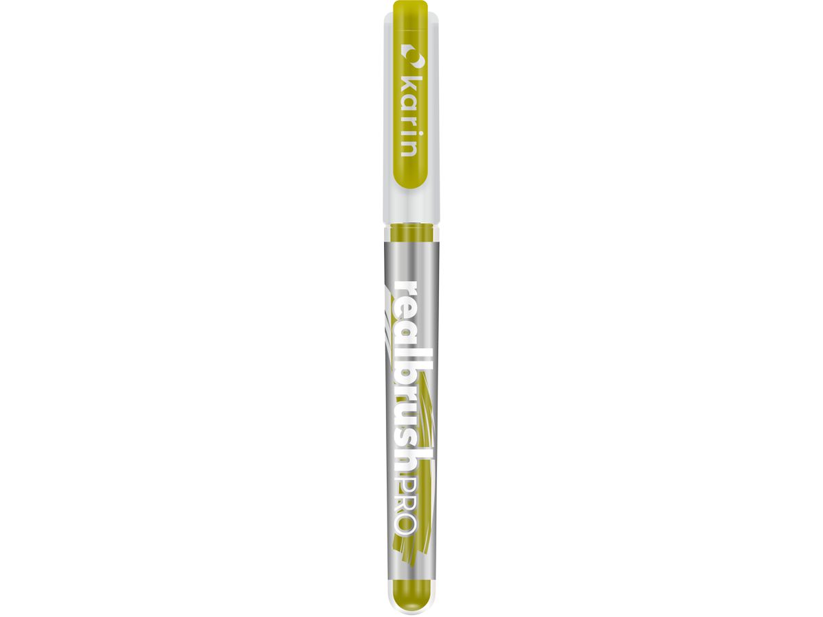 KARIN Real Brush Pen Pro 0.4mm 31Z071 vert citron (5904446030841)