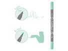 ONLINE Callibrush Pen Double Tip 2mm 19066/6 Mint (4014421190666)