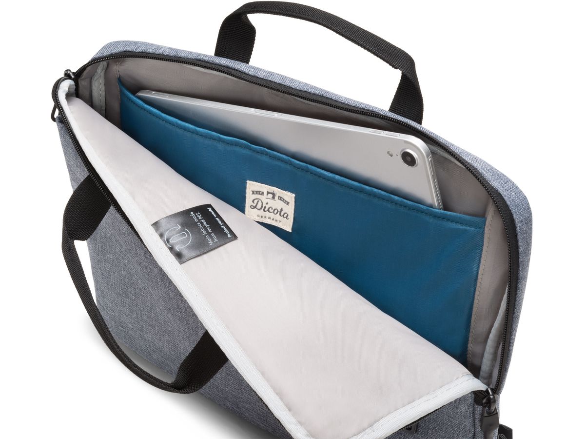 DICOTA Eco Slim Case MOTION Blue Den. D31869-RPET for Universal 12 - 13.3 inch (7640186418140)