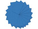 BÜROLINE Papier à dessin couleur A3 2174034 130g, bleu foncé 100 feuilles (7612532005632)
