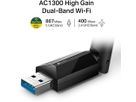 TP-LINK Wi-Fi USB Adapter Archer T3U Plus AC 1300 High Gain Dual Band (6935364053413)