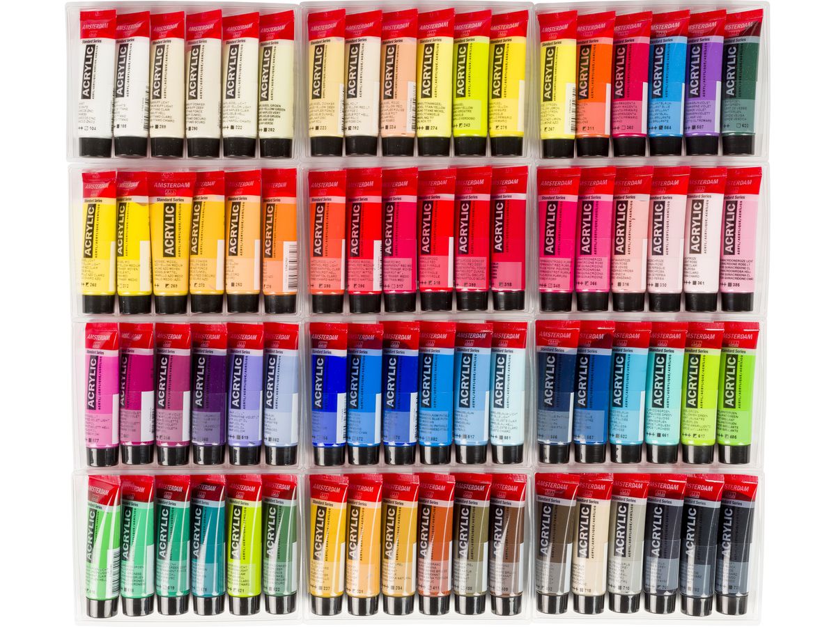 AMSTERDAM Standard Series Acryl Set 17820473 ass. 72x20ml (8712079456832)