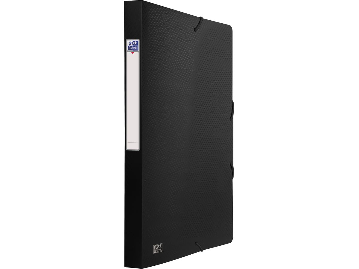 OXFORD Boîte de rangement 24x32cm 400104953 Urban, noir, 2.5 cm (3045050380310)