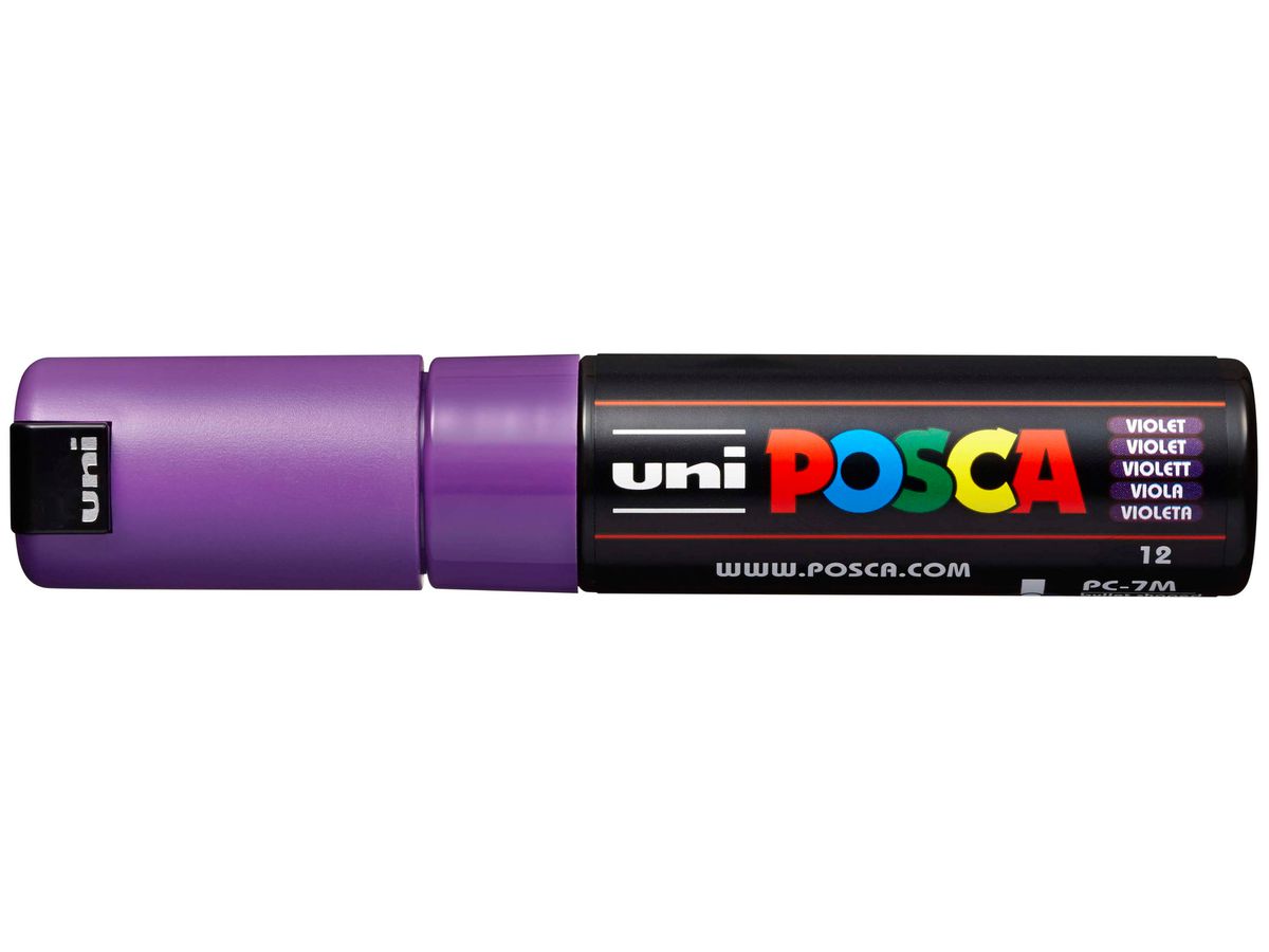 POSCA Marker 4.5-5.5mm PC-7M VIOLET violet (4902778228333)