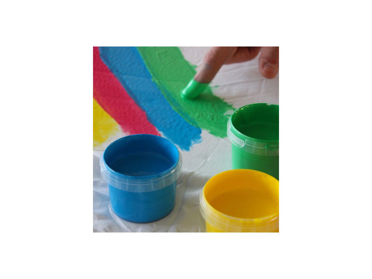 PRIMO Fingermalfarbe 6x100g 228TXD100SP textil (8006919002281)