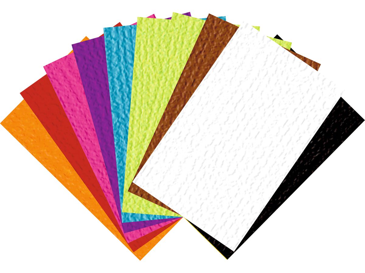 URSUS Strukturkarton A4 3924699SE 220g 10 Blatt (4008525233893)