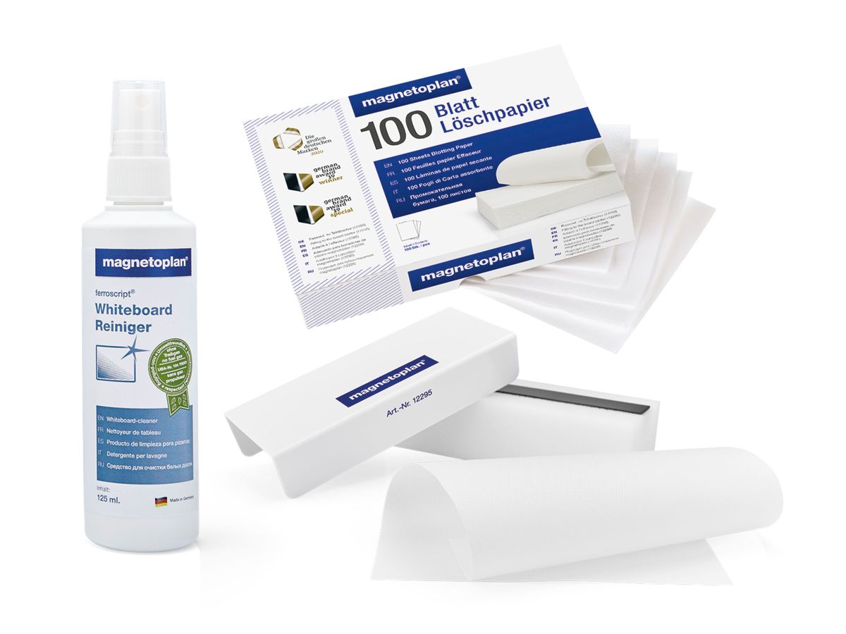 MAGNETOPLAN Set de Nettoyage 12299M p. Whiteboard (4013695002828)