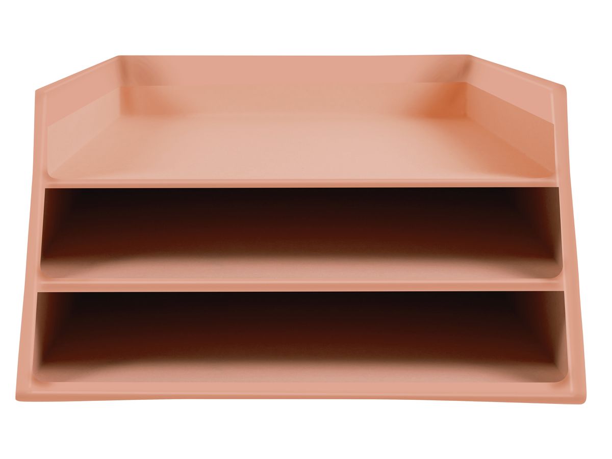 EXACOMPTA Briefablage Aquarel A4 13496D 3 Fächer, assortiert (9002493116856)