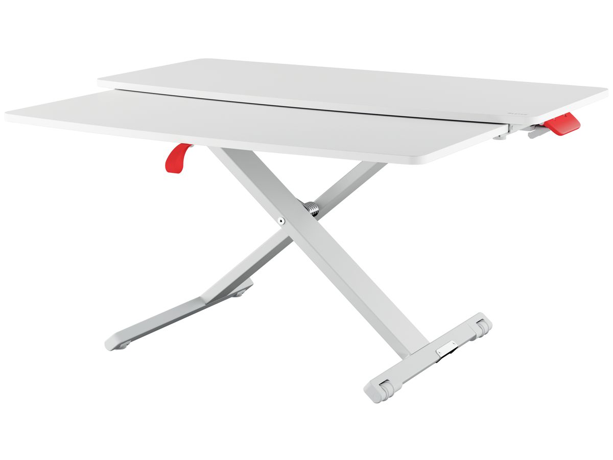 LEITZ Schreibtisch-Aufsatz Cosy 6532-00-85 grau 420x72x800mm 1 Stück (4002432129430)