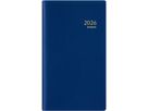 BREPOLS Agenda Interplan Genova 2026 0.736.2051 1W/2S blau 8.9x16cm (5412303124034)