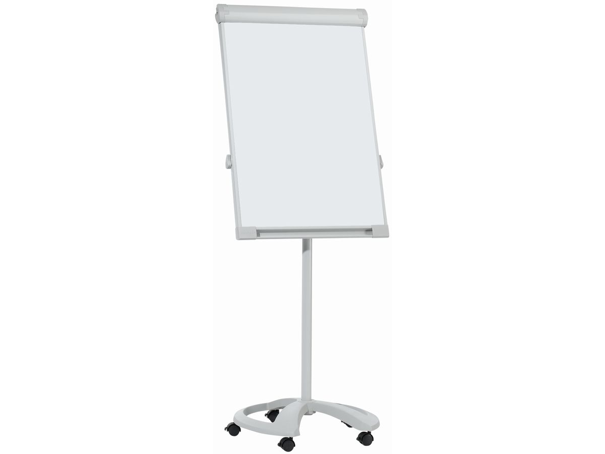 FRANKEN Flipchart Deluxe 67x95cm FC81 Mobil, hellgrau (4016946211451)