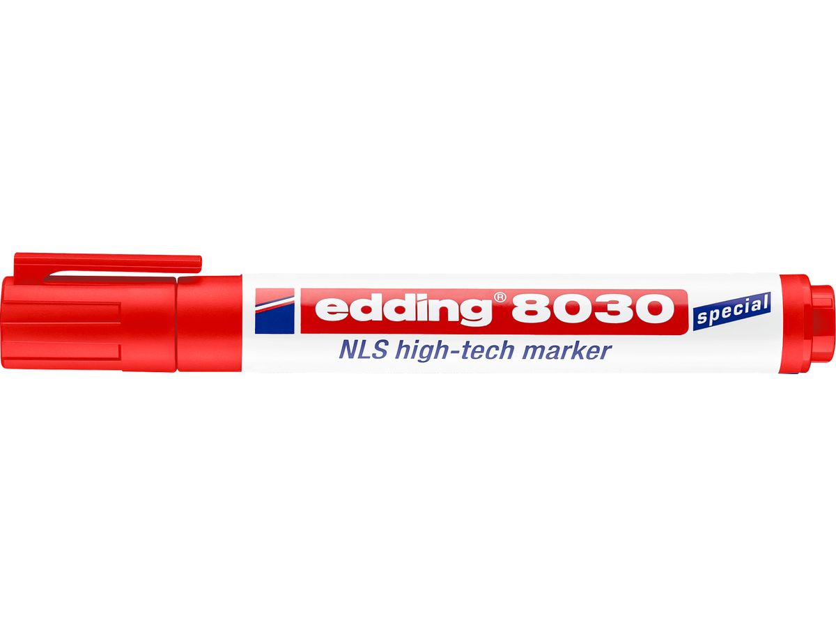 EDDING Hightech Marker 8030 1,5-3mm 8030-2 rouge (4004764785643)