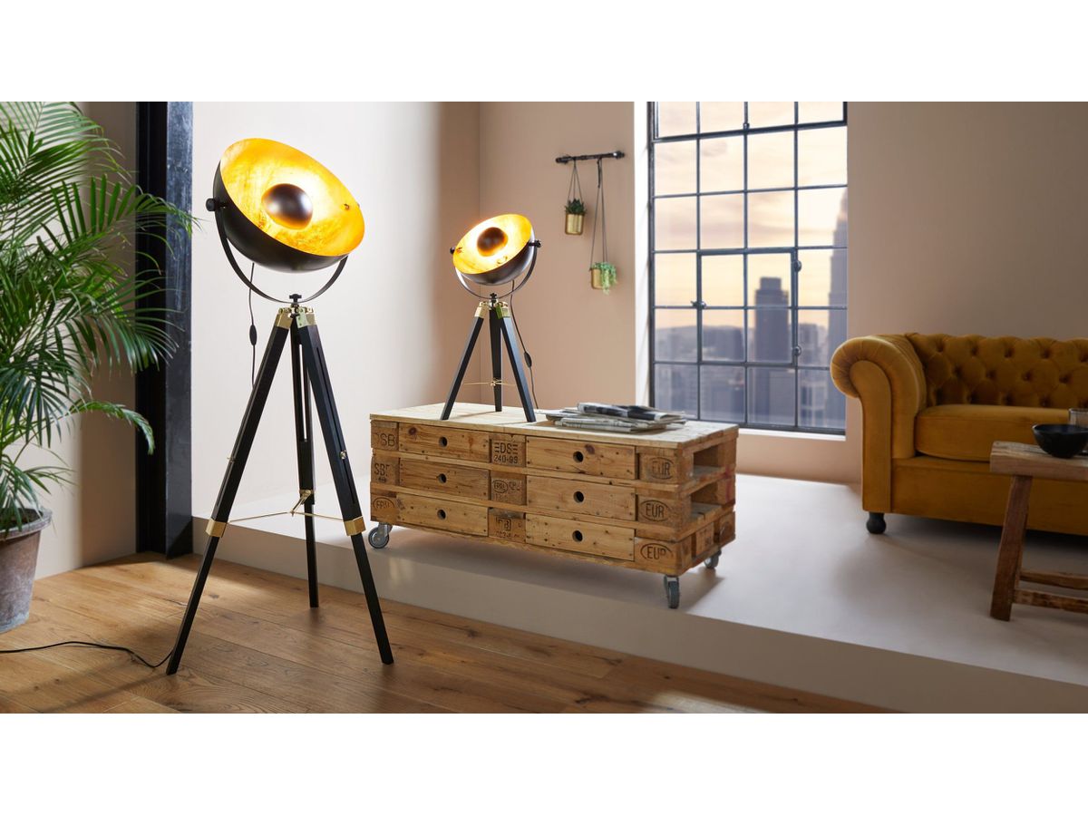 EGLO Lampadaire COVALEDA 49618 noir (9002759496180)