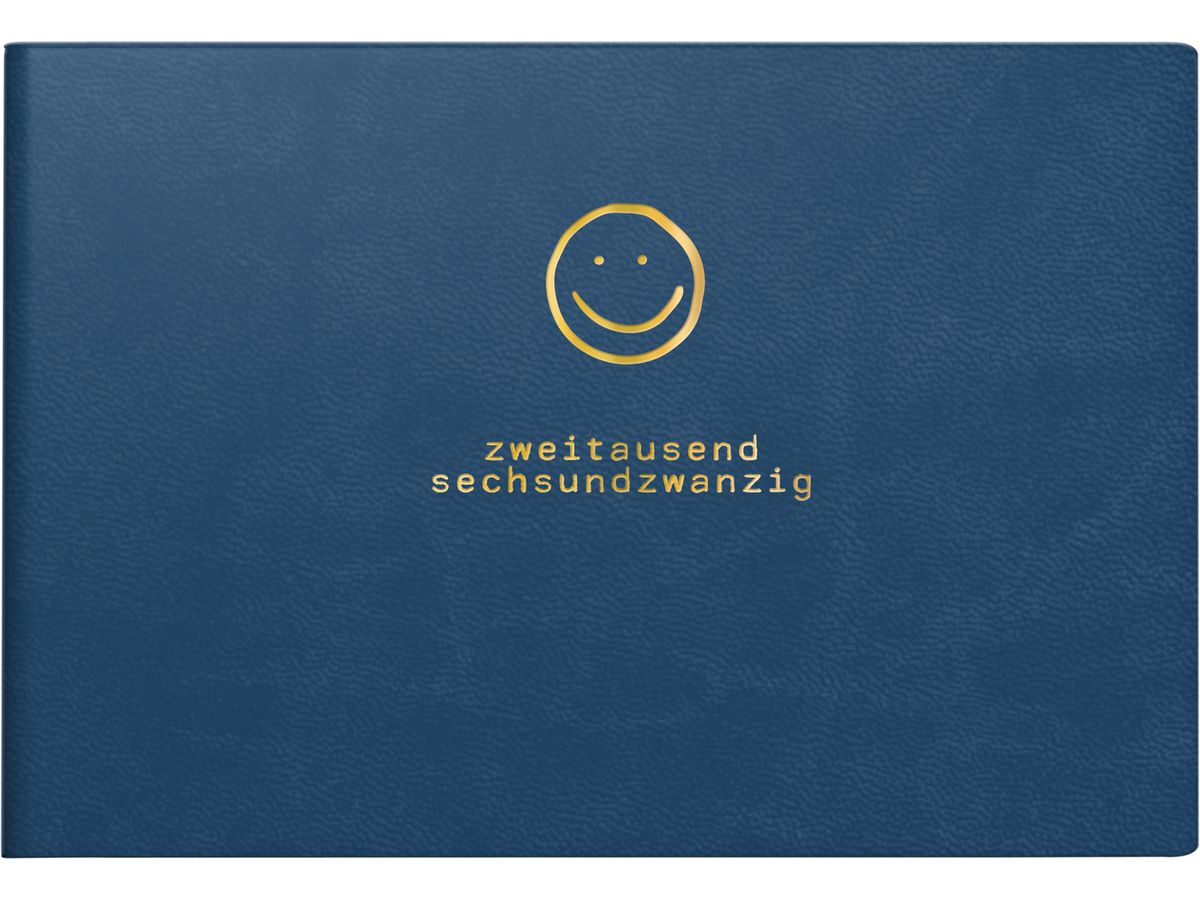 RIDOIDE Taschenagenda Septimus 2026 7017515036.26 1W/2S blau DE 15.2x10.2cm (4003273789838)