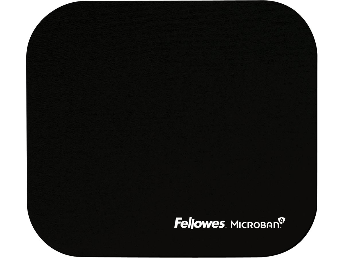FELLOWES Mausmatte 5933907 antibakteriell schwarz (0043859544028)